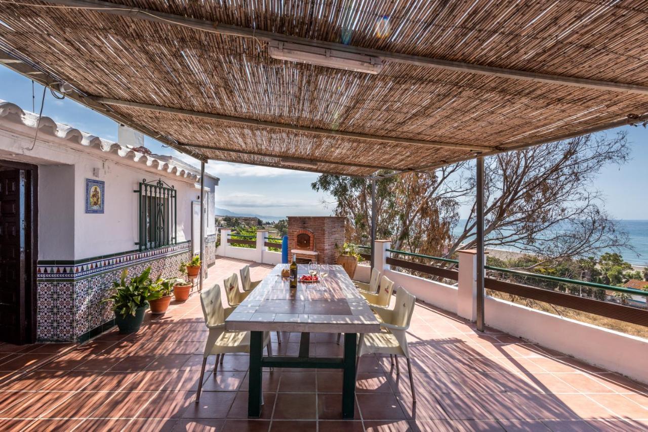 Willa Casa Del Pipa Con Vistas Al Mar Benajarafe Zewnętrze zdjęcie