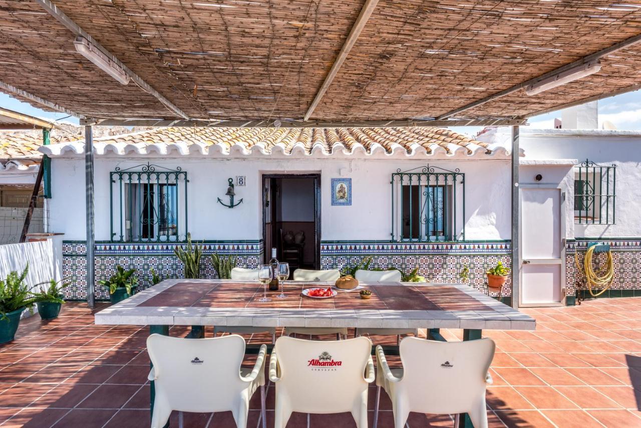 Willa Casa Del Pipa Con Vistas Al Mar Benajarafe Zewnętrze zdjęcie